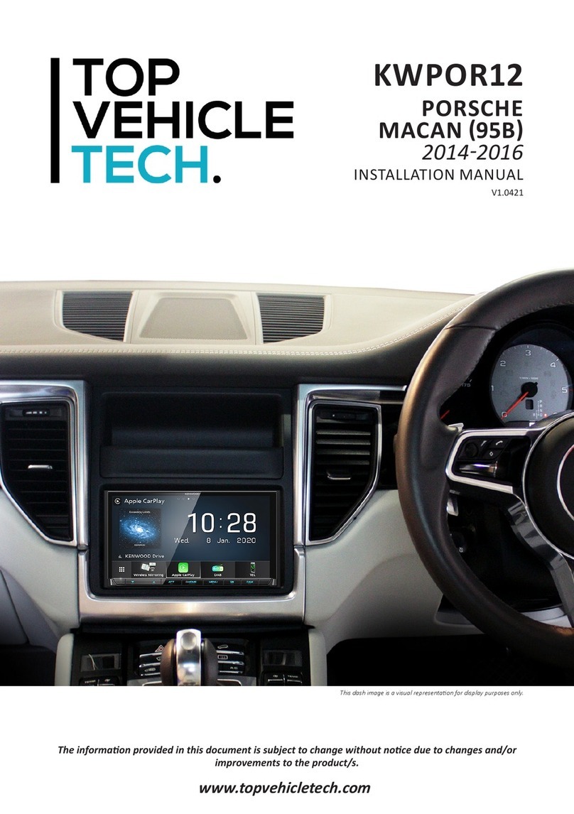TOP VEHICLE TECH KWPOR12 User manual