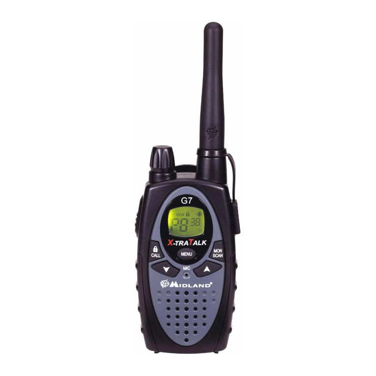Midland G7E XT User manual