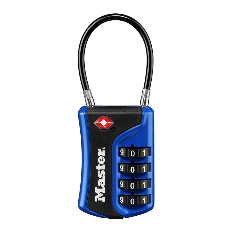 Masterlock 4697 user manual