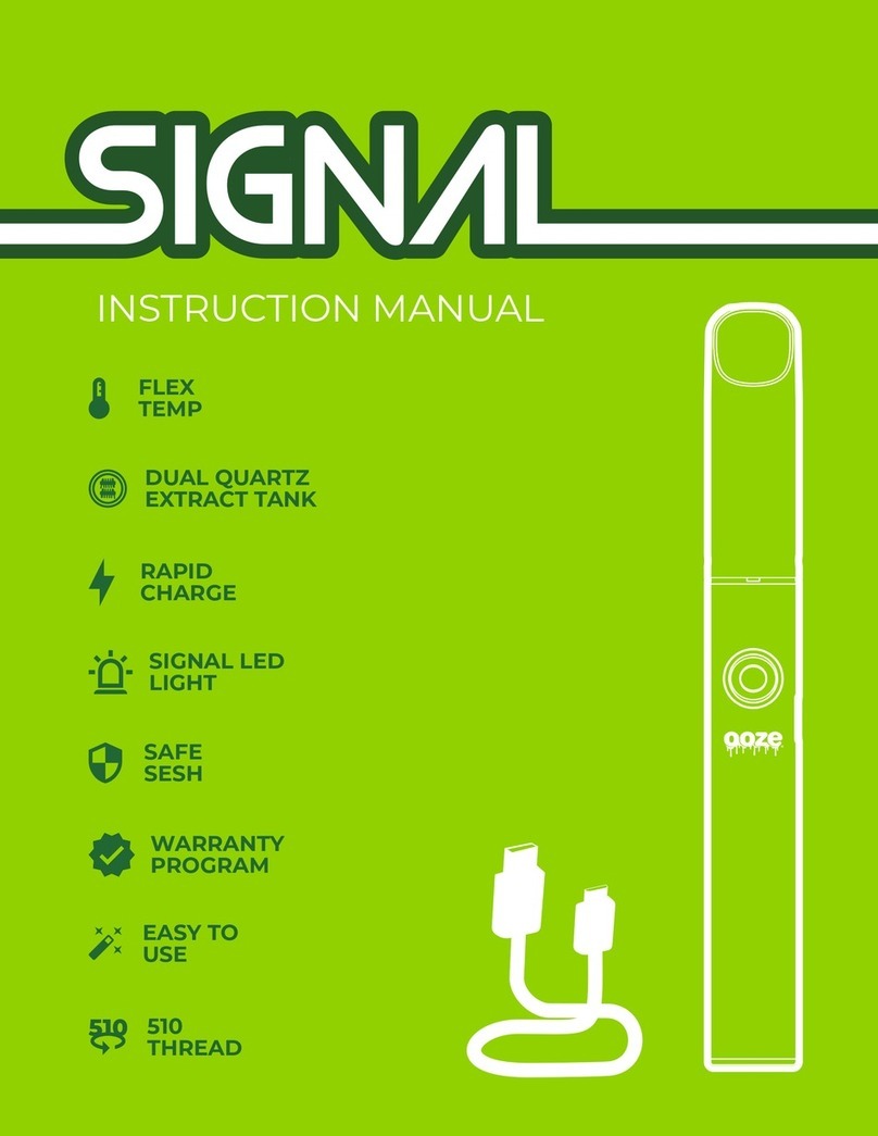 OOZE SIGNAL instruction manual
