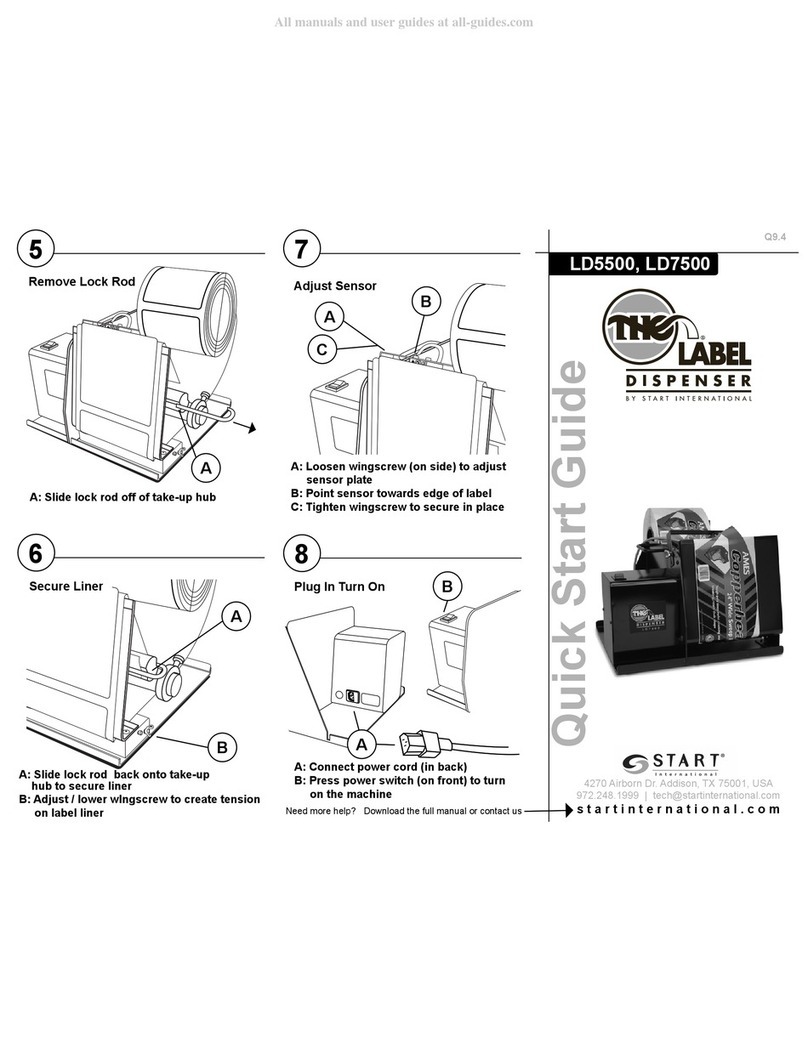 START International LD5500 User manual