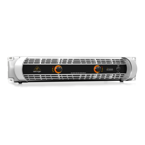 Behringer iNuke NU3000 User manual