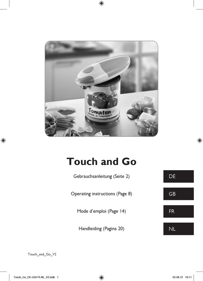 DS Produkte Touch and Go SI-0301E operating instructions