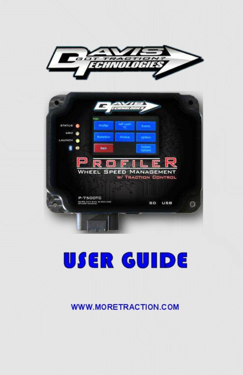 DAVIS TECHNOLOGIES Profiler User manual