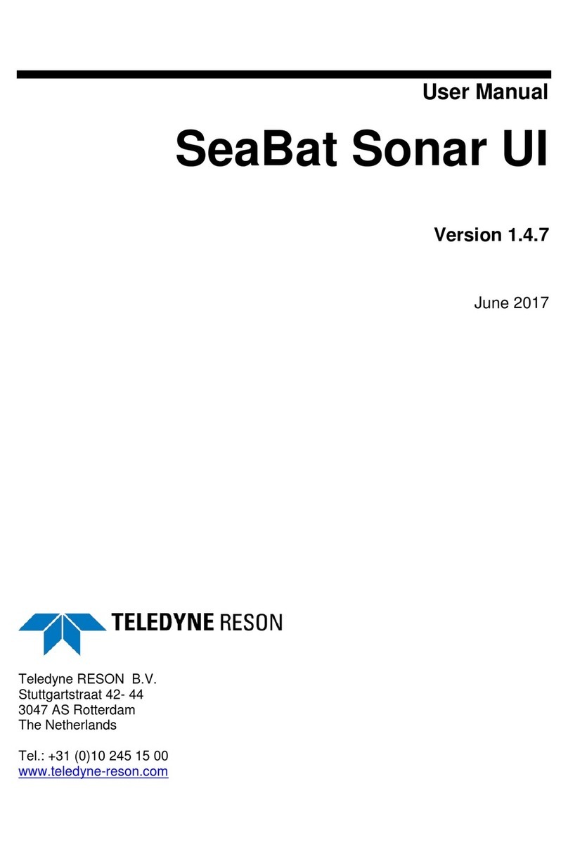 Teledyne UI User manual