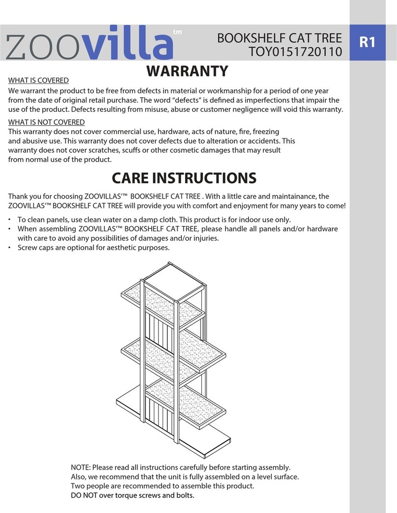 Zoovilla TOY0151720110 manual