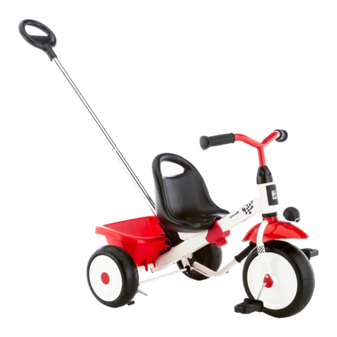 Kettler HAPPYTRIKE PRINZESSIN User manual