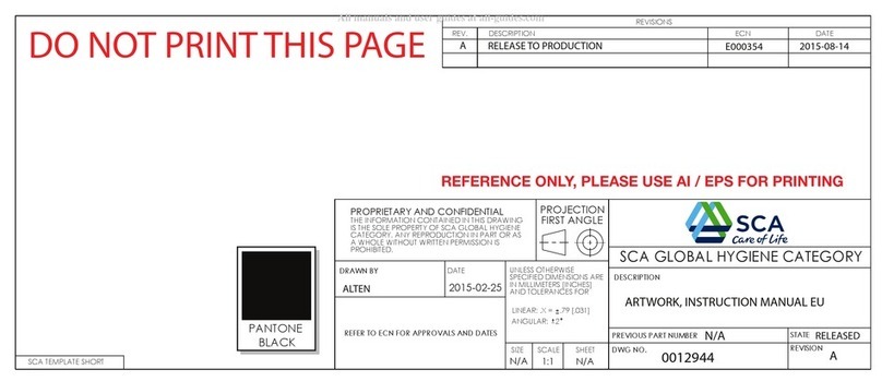 Tork Image Design 460010 manual