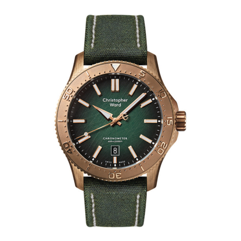 Christopher Ward C60 Bronze Ombre Green COSC LE Owner's handbook