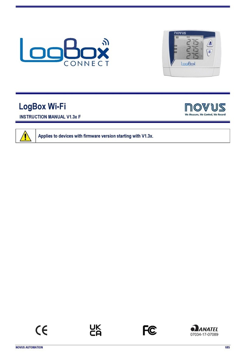 ANATEL novus LogBox CONNECT instruction manual