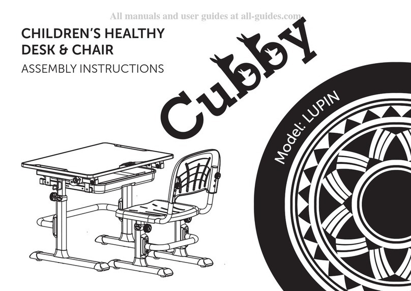 Cubby LUPIN Assembly instructions