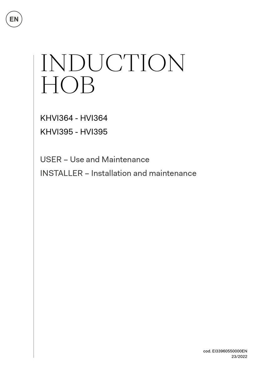 ILVE KHVI364 Use and maintenance