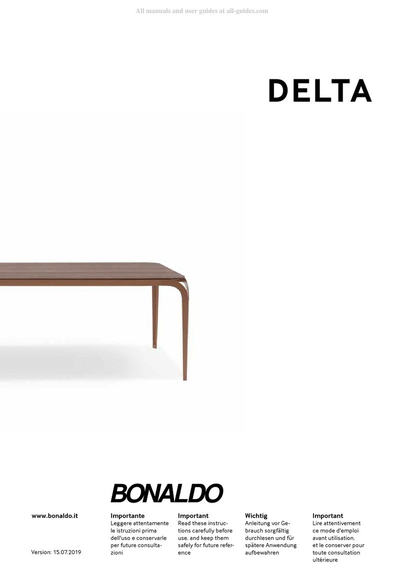 Bonaldo DELTA manual