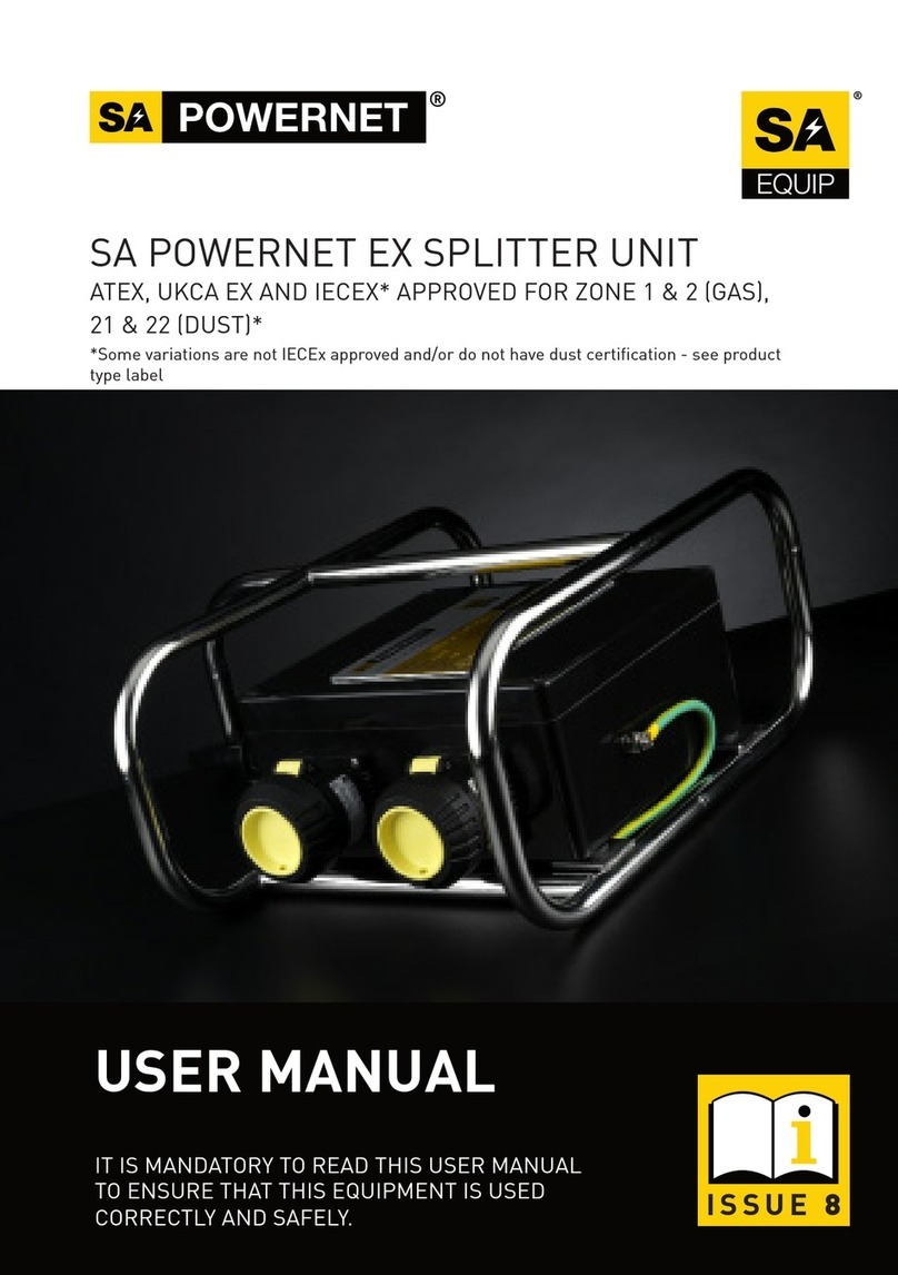 SA POWERNET PNSB12 Series user manual