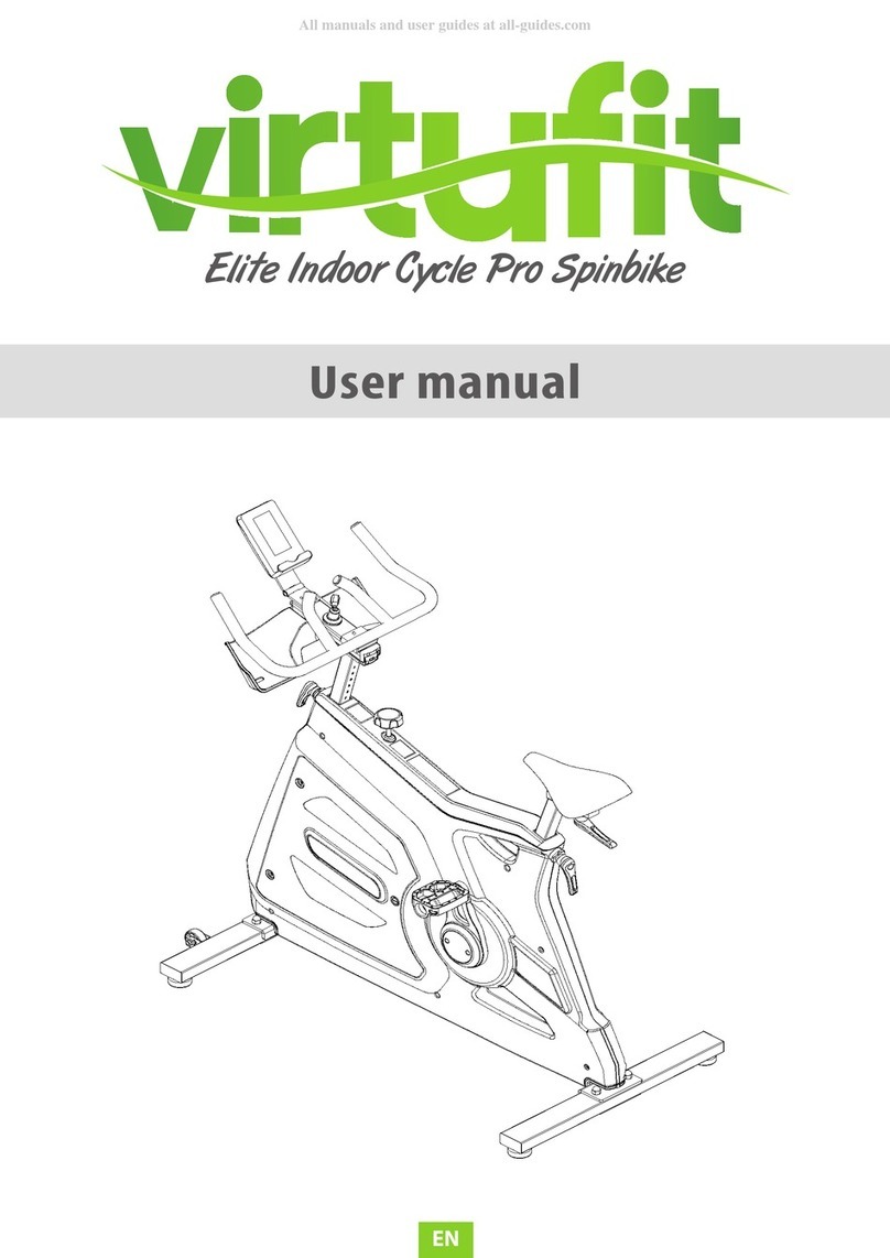 VIRTUFIT Elite Indoor Cycle Pro user manual