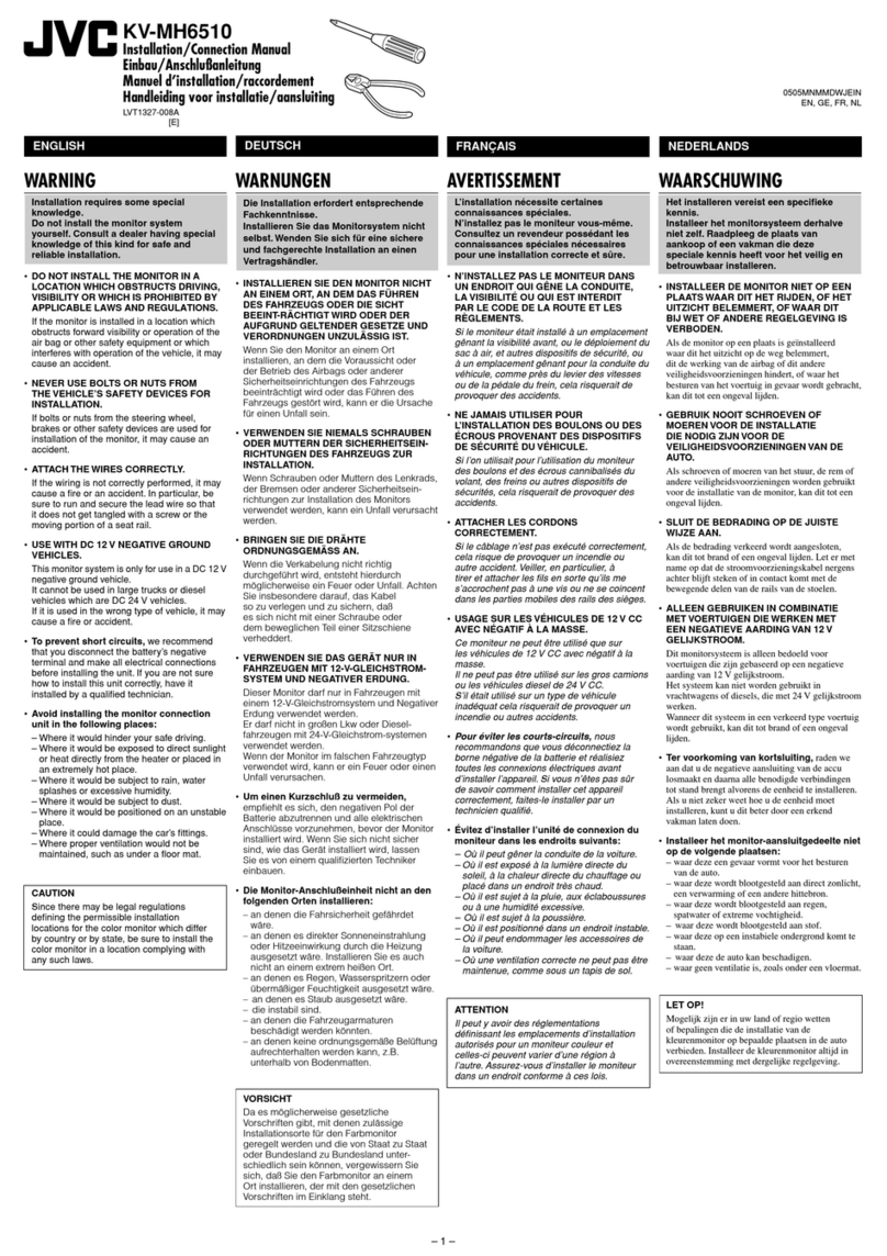 JVC KV-MH6510 Guide