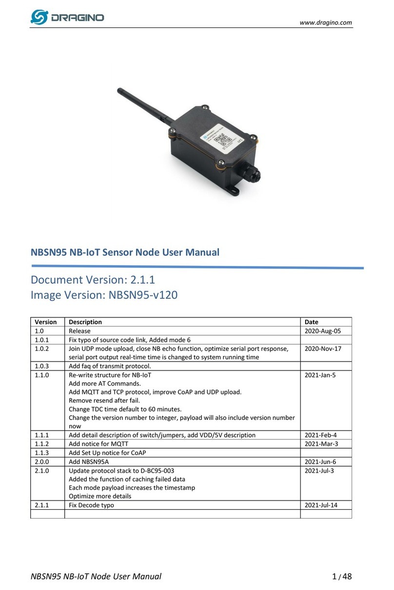 Dragino NBSN95 User manual