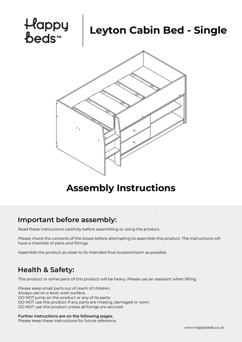 Happy Beds Leyton User manual