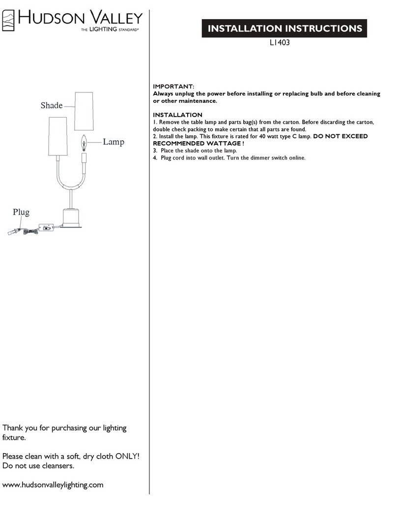 hudson valley L1403 installation instructions hudson valley L1403 installation instructions