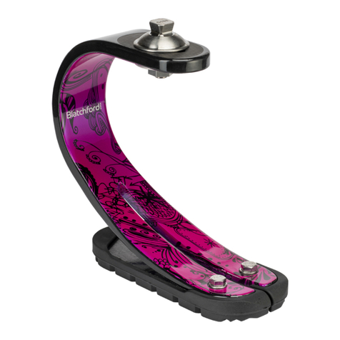 Blatchford Mini BladeXT User manual