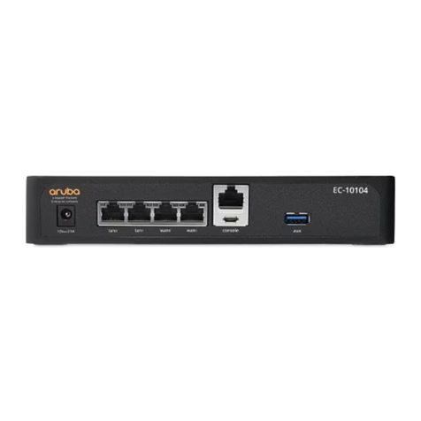 Aruba EdgeConnect 10104 installation guide