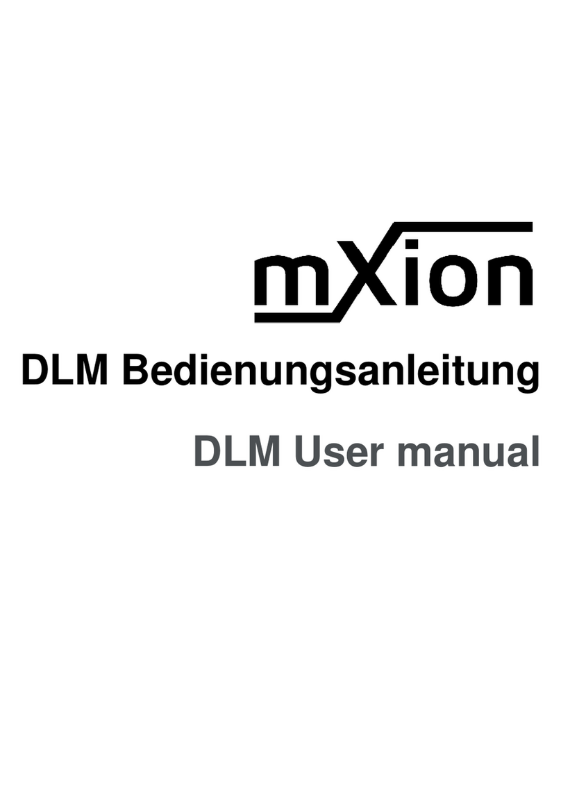 MD mXion DLM user manual