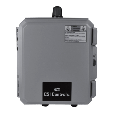 CSI Controls Fusion Installation and operation manual