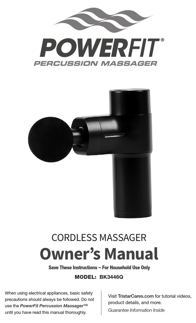 POWEFIT BK3446Q owner's manual