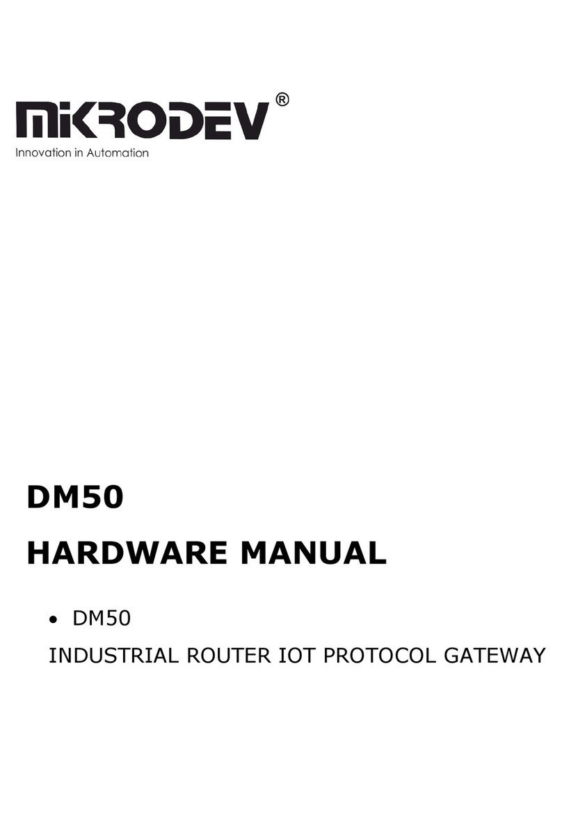 MIKRODEV DM50 Hardware manual
