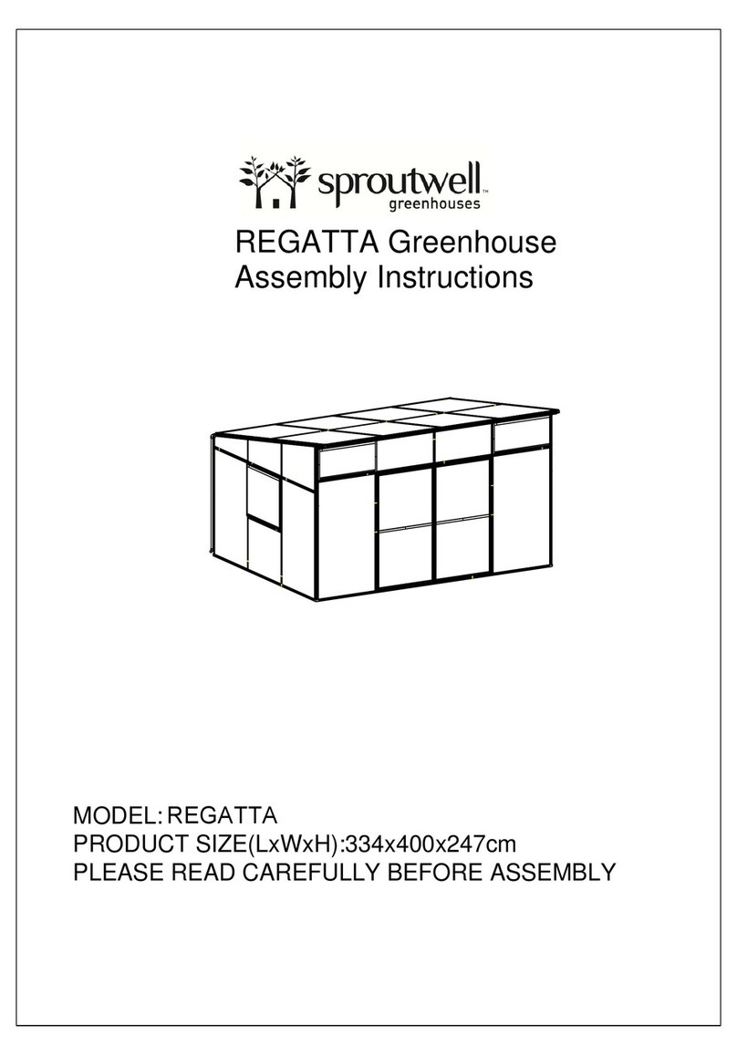 Sproutwell REGATTA User manual Sproutwell REGATTA User manual