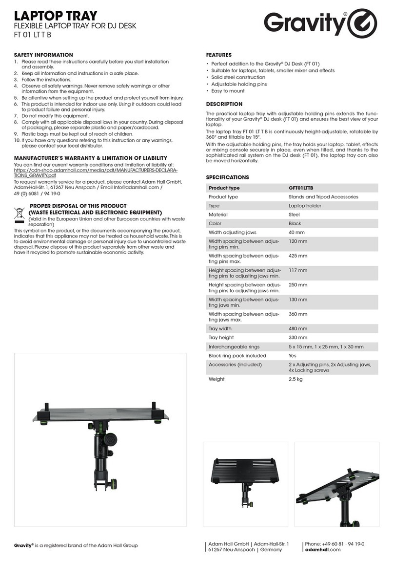 GRAVITY FT 01 LT T B manual