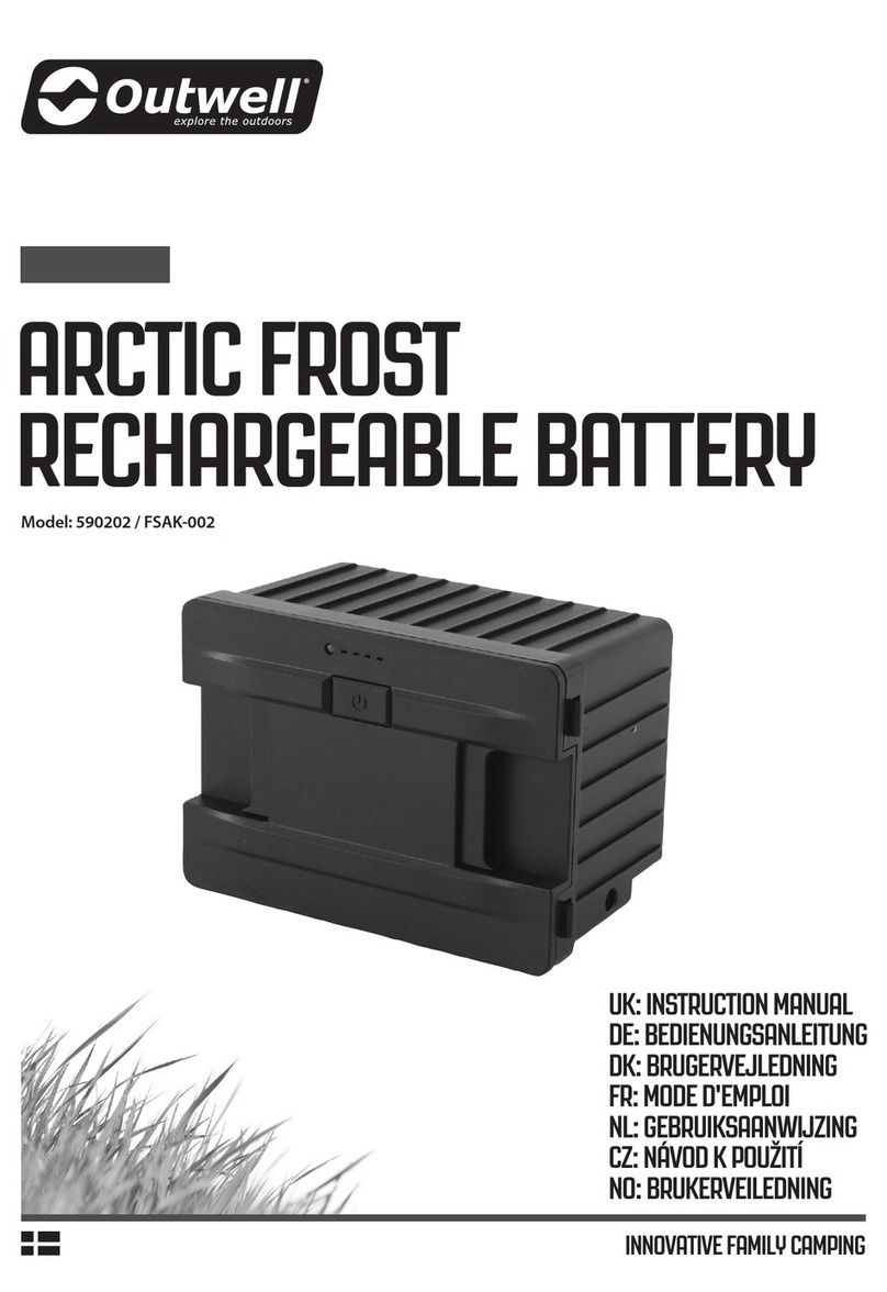 Outwell Arctic Frost 590202 User manual