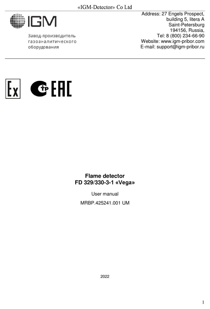 IGM Vega FD 329-3-1 User manual