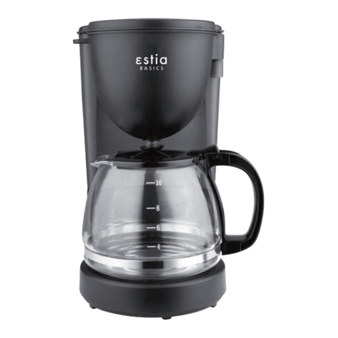 Estia BASICS 06-10058 Instruction manual and warranty