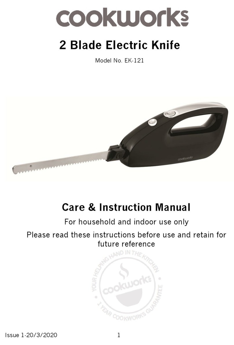 Cookworks EK-121 Manual