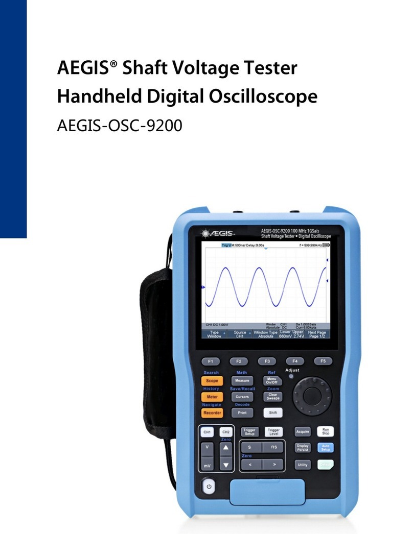 Aegis OSC-9200 User manual