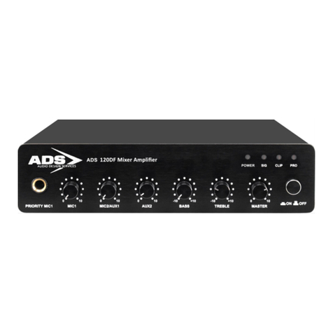ADS ADS120DF Original operating instructions