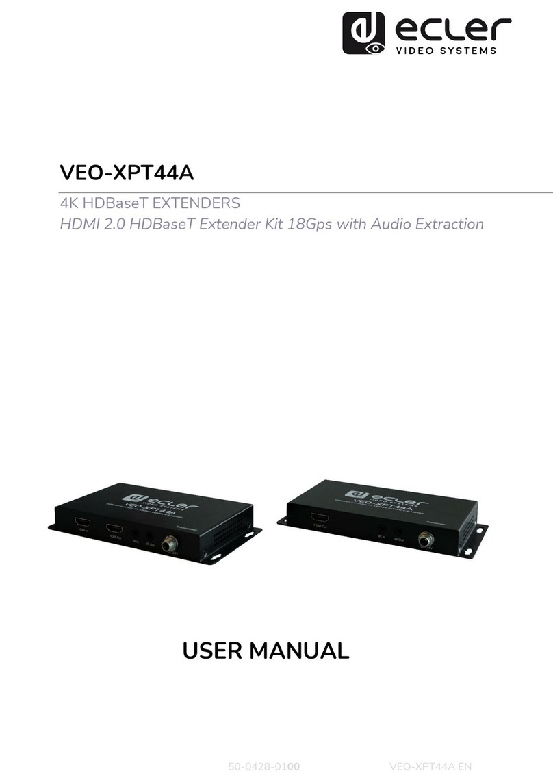 Ecler VEO-XPT44A user manual