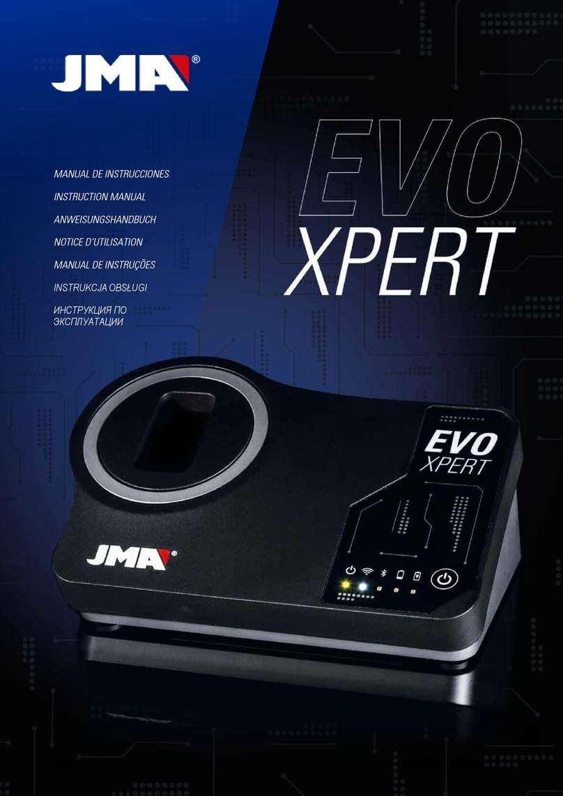 JMA EVO XPERT instruction manual