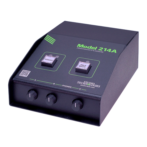 Studio Technologies 214A user guide