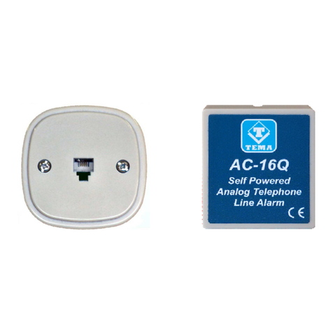 Tema Telecomunicazioni AC-16R Technical manual and installation guide