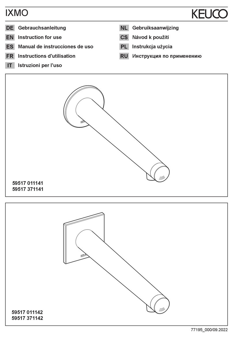 KEUCO IXMO 59517 011141 Instructions for use