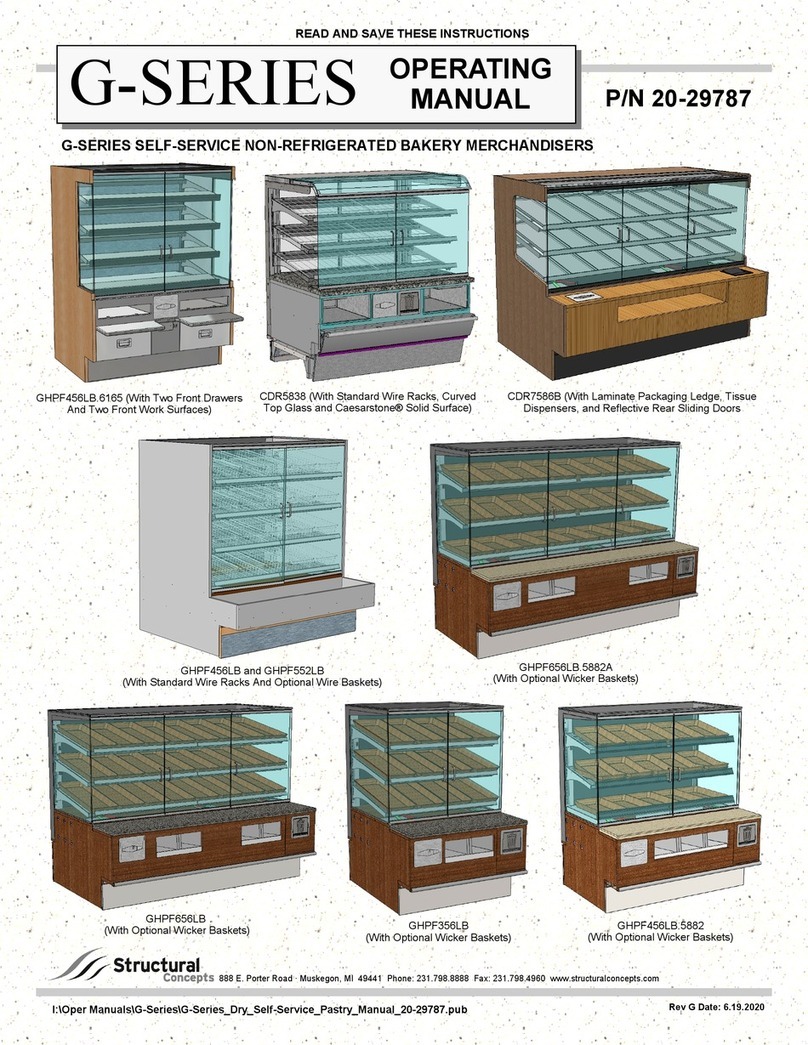 Structural Concepts G Series User manual