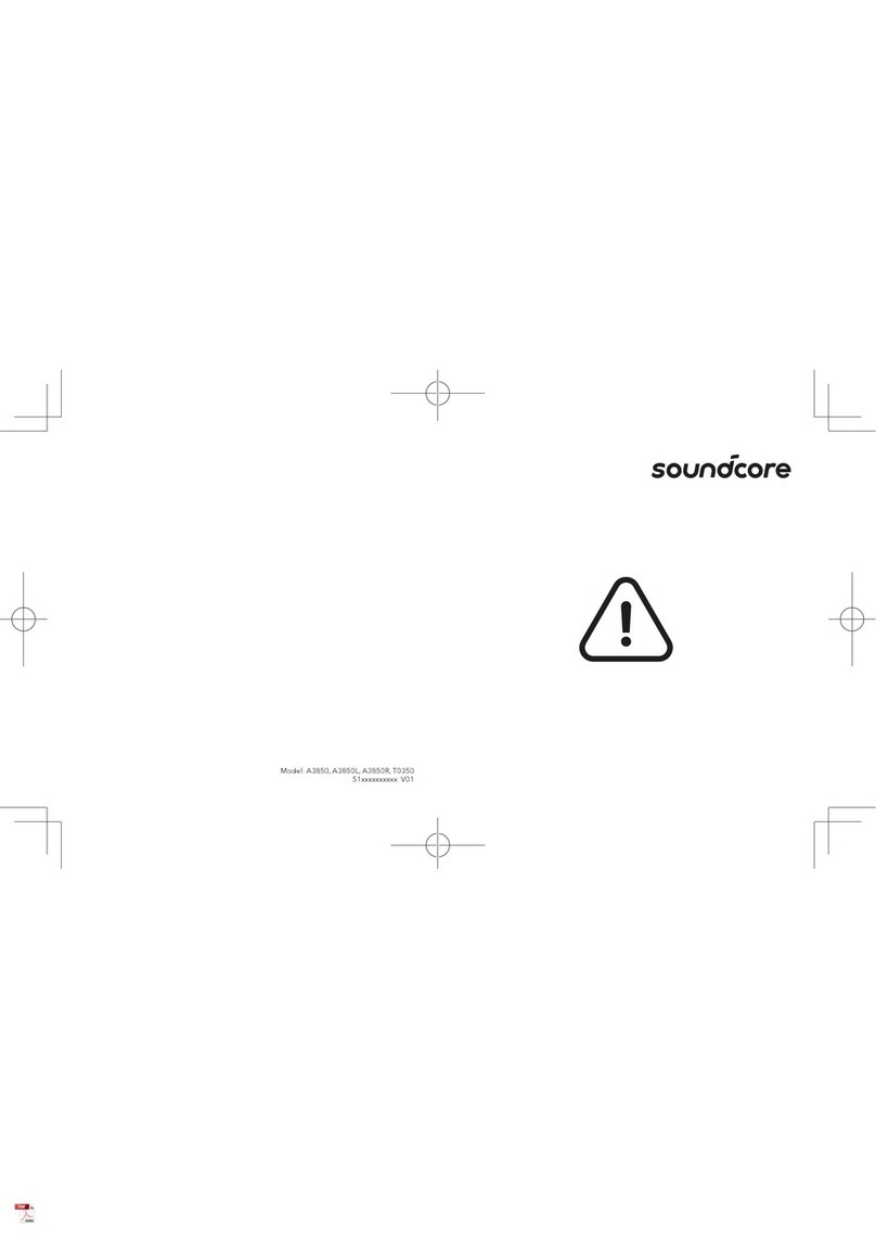 Soundcore A3850 User manual