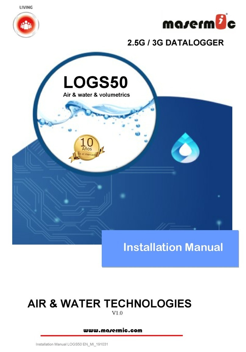 MASERMIC LOGS50 installation manual