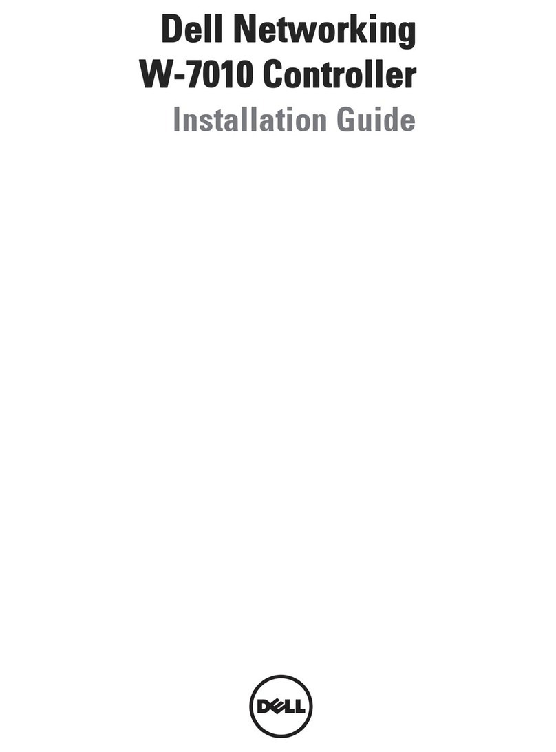 Dell Networking W-7010 installation guide