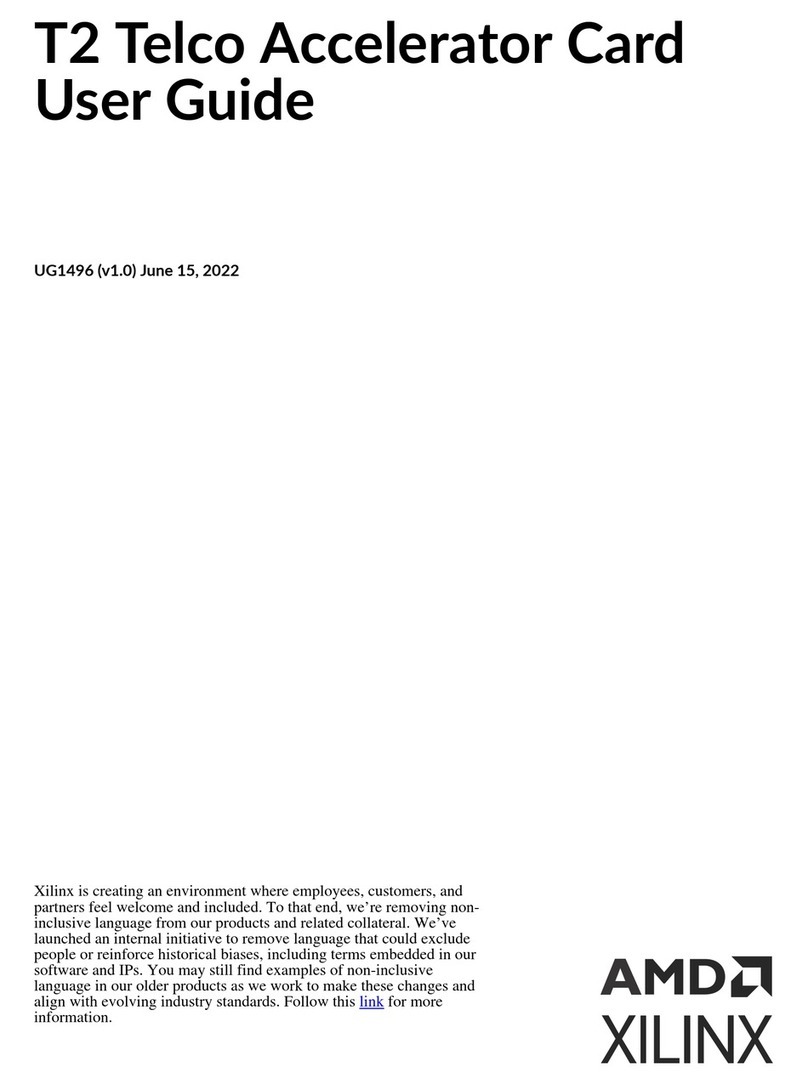 AMD XILINX T2 Telco user guide