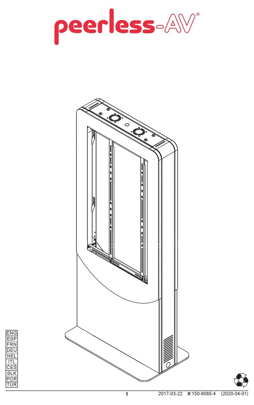 peerless-AV KIPC2565 manual