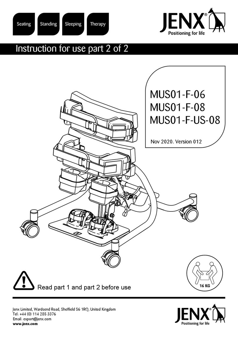 Jenx MUS01-F-06 Instructions for use Jenx MUS01-F-06 Instructions for use
