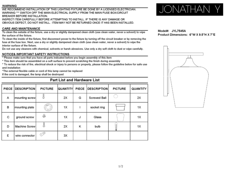 JONATHAN Y Jayne JYL7545A manual